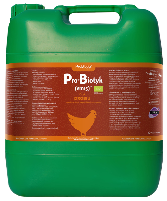Pro-Biotyk (em15) dla drobiu - 20L Pro-Biotyk (em15) dla drobiu - 20L
